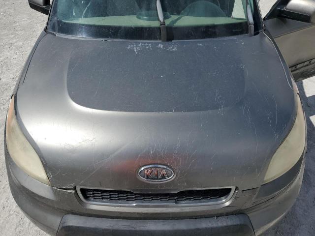 KNDJT2A22A7039334 - 2010 KIA SOUL + GRAY photo 11