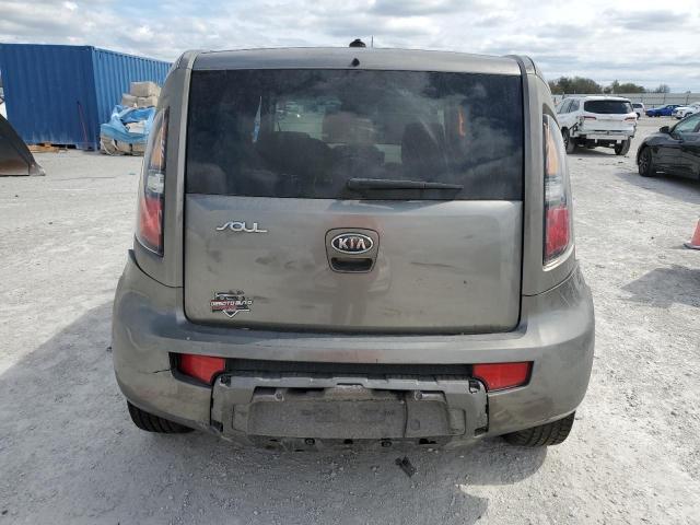 KNDJT2A22A7039334 - 2010 KIA SOUL + GRAY photo 6