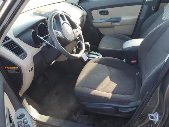 KNDJT2A22A7039334 - 2010 KIA SOUL + GRAY photo 7