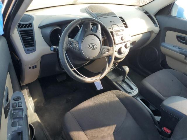 KNDJT2A22A7039334 - 2010 KIA SOUL + GRAY photo 8