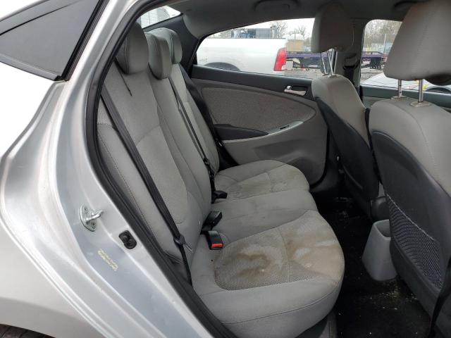 KMHCT4AEXEU739863 - 2014 HYUNDAI ACCENT GLS SILVER photo 10