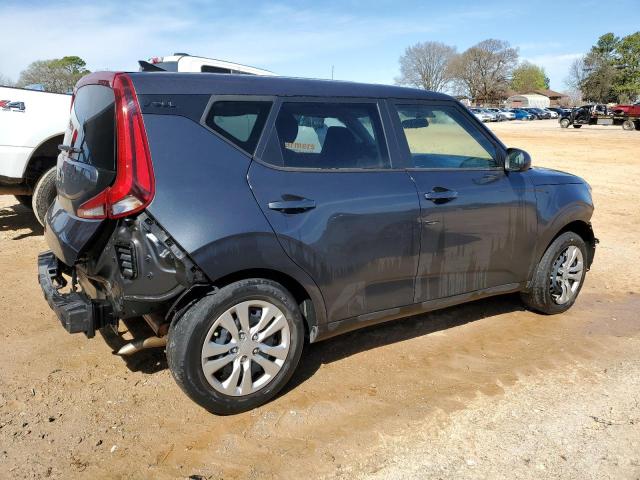 KNDJ23AU8L7732339 - 2020 KIA SOUL LX GRAY photo 3