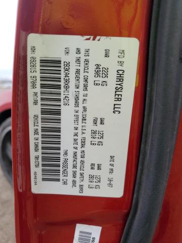 2B3KA43RX8H114216 - 2008 DODGE CHARGER RED photo 12