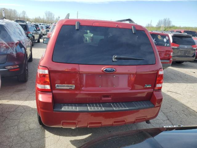 1FMCU0DG5AKA42965 - 2010 FORD ESCAPE XLT RED photo 6