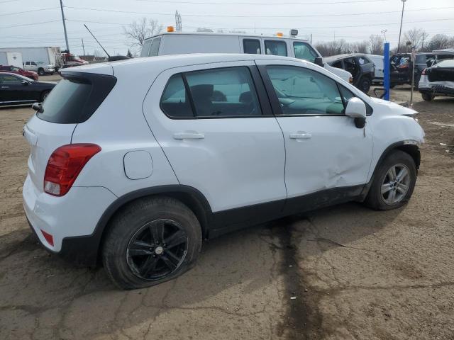 KL7CJKSB9LB061695 - 2020 CHEVROLET TRAX LS WHITE photo 3