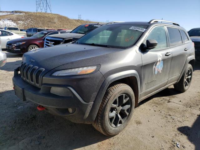 1C4PJMBSXHW633325 - 2017 JEEP CHEROKEE TRAILHAWK GRAY photo 1