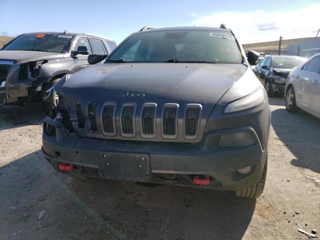 1C4PJMBSXHW633325 - 2017 JEEP CHEROKEE TRAILHAWK GRAY photo 5