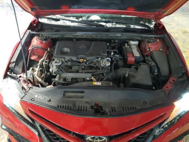 4T1G11AK3PU078529 - 2023 TOYOTA CAMRY SE NIGHT SHADE RED photo 11