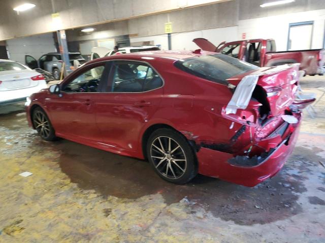 4T1G11AK3PU078529 - 2023 TOYOTA CAMRY SE NIGHT SHADE RED photo 2