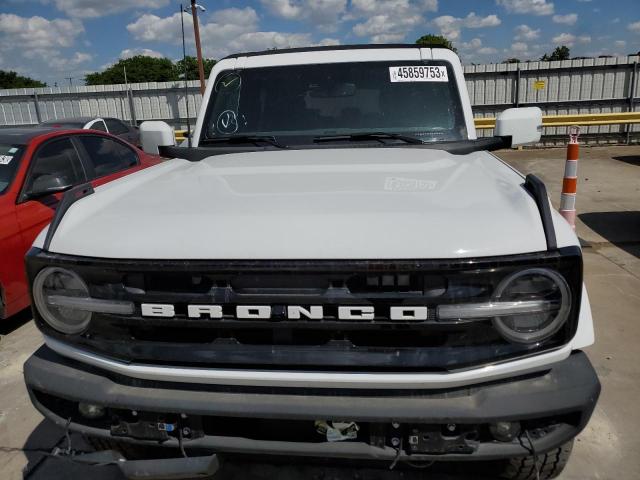 1FMDE5BH9MLA87027 - 2021 FORD BRONCO BASE WHITE photo 12