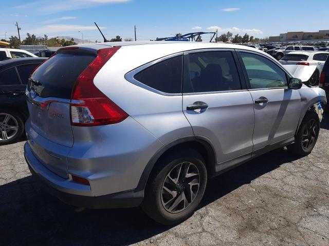 2HKRM4H41GH635512 - 2016 HONDA CR-V SE SILVER photo 3