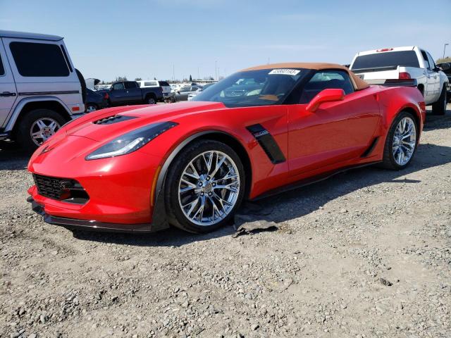 1G1YU3D64G5606222 - 2016 CHEVROLET CORVETTE Z06 3LZ RED photo 1