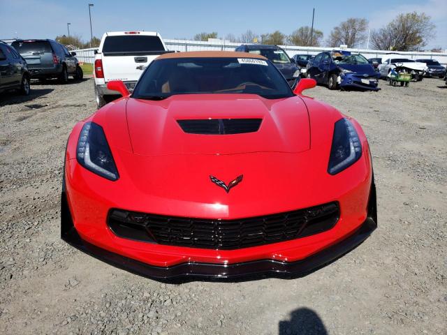 1G1YU3D64G5606222 - 2016 CHEVROLET CORVETTE Z06 3LZ RED photo 5