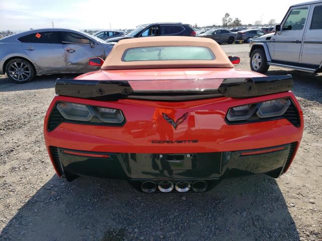 1G1YU3D64G5606222 - 2016 CHEVROLET CORVETTE Z06 3LZ RED photo 6