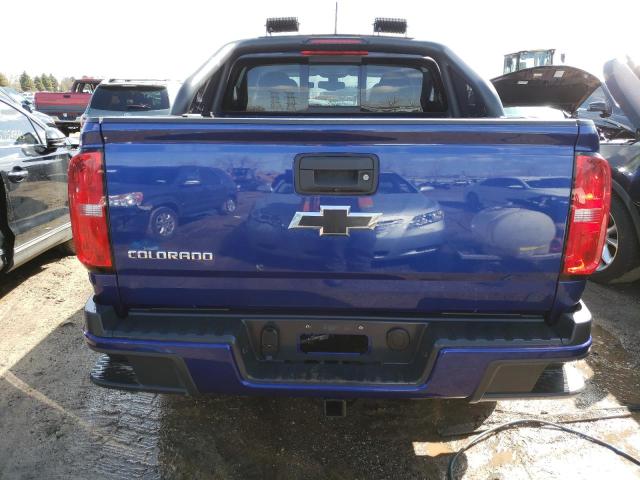 1GCGTDE39G1185587 - 2016 CHEVROLET COLORADO Z71 BLUE photo 6