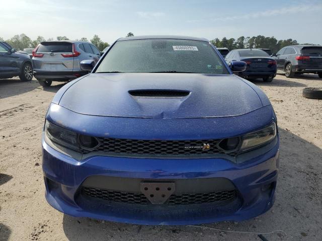 2C3CDXGJ0LH217433 - 2020 DODGE CHARGER SCAT PACK BLUE photo 5