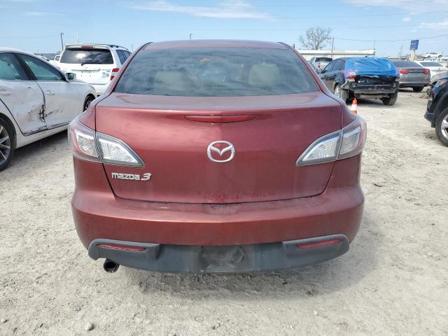 JM1BL1VF3B1383884 - 2011 MAZDA 3 I BURGUNDY photo 6