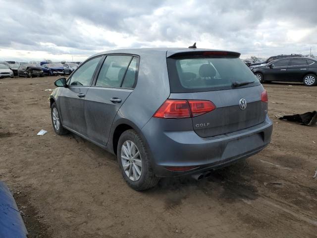 3VW217AUXFM042906 - 2015 VOLKSWAGEN GOLF GRAY photo 2