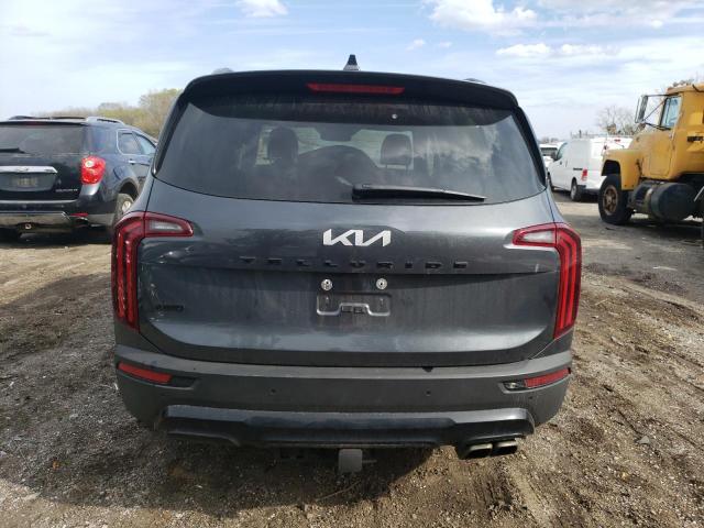 5XYP5DHC9NG278547 - 2022 KIA TELLURIDE SX GREEN photo 6