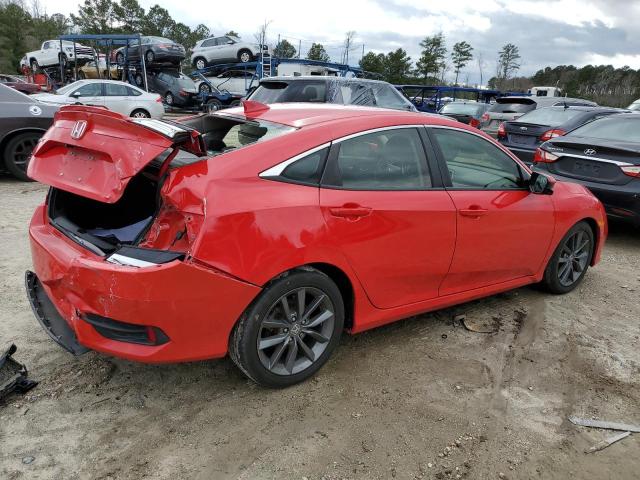 JHMFC1F3XKX005112 - 2019 HONDA CIVIC EX RED photo 3