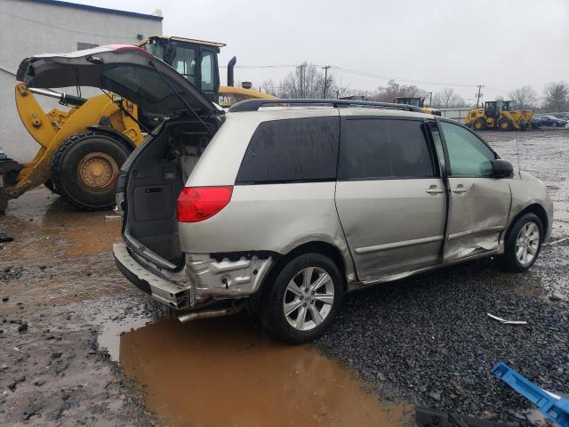 5TDZK23C98S104742 - 2008 TOYOTA SIENNA CE SILVER photo 3