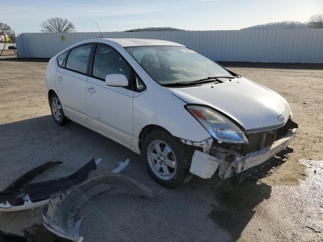 JTDKB20U253015817 - 2005 TOYOTA PRIUS WHITE photo 4