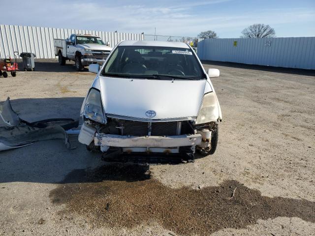 JTDKB20U253015817 - 2005 TOYOTA PRIUS WHITE photo 5