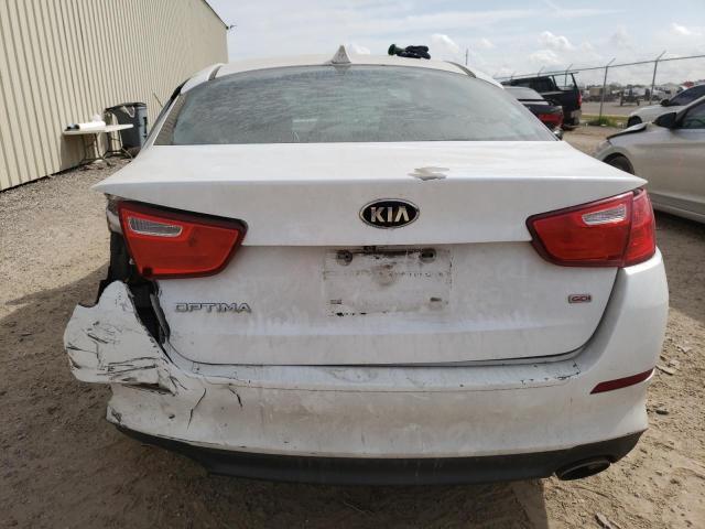 5XXGM4A77FG398630 - 2015 KIA OPTIMA LX WHITE photo 6