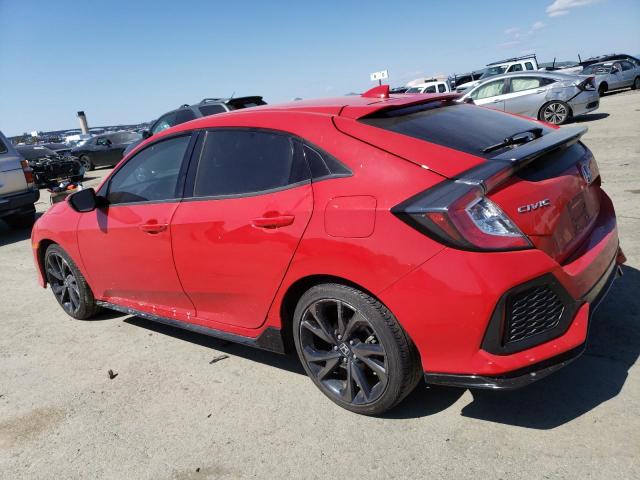 SHHFK7H44KU414874 - 2019 HONDA CIVIC SPORT 红色 照片 2