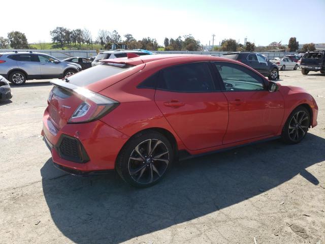 SHHFK7H44KU414874 - 2019 HONDA CIVIC SPORT 红色 照片 3