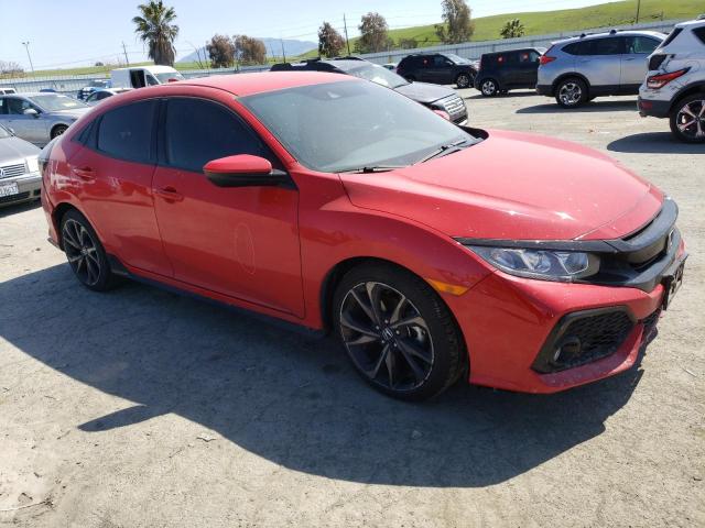 SHHFK7H44KU414874 - 2019 HONDA CIVIC SPORT 红色 照片 4