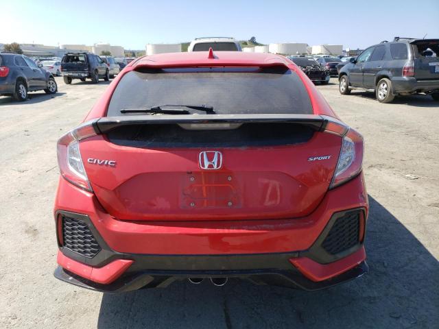 SHHFK7H44KU414874 - 2019 HONDA CIVIC SPORT 红色 照片 6