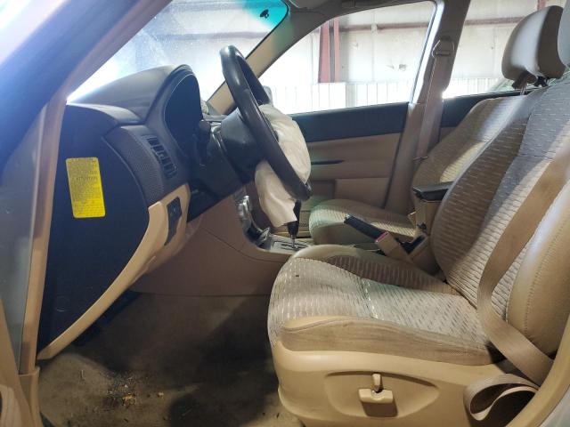JF1SG65605H743177 - 2005 SUBARU FORESTER 2.5XS Crème photo 7