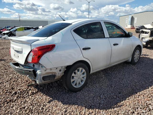 3N1CN7AP0HL826402 - 2017 NISSAN VERSA S WHITE photo 3