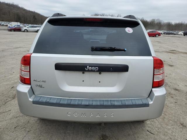 1J8FF47W68D714450 - 2008 JEEP COMPASS SPORT SILVER photo 6