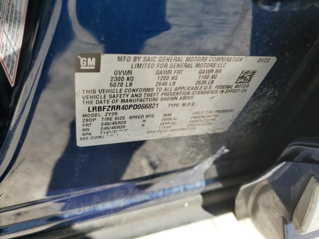 LRBFZRR40PD066821 - 2023 BUICK ENVISION AVENIR BLUE photo 13