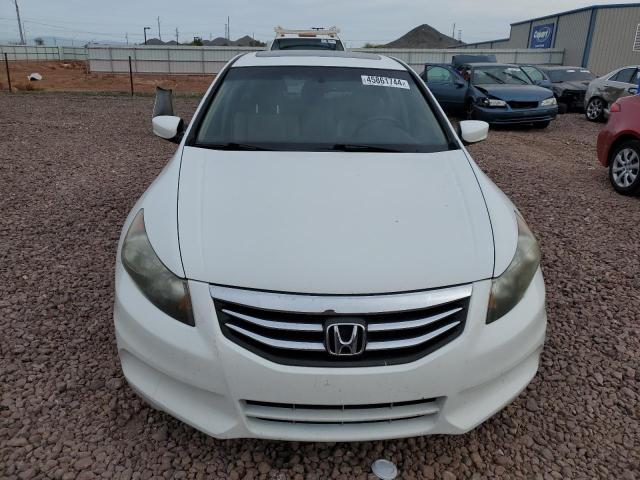 1HGCP2F8XBA070850 - 2011 HONDA ACCORD EXL WHITE photo 5