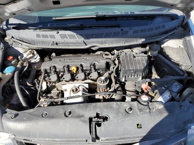 2HGFG12676H534745 - 2006 HONDA CIVIC LX SILVER photo 11