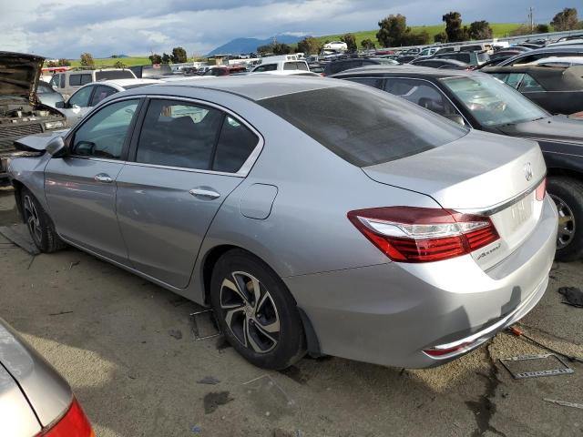 1HGCR2F37GA237588 - 2016 HONDA ACCORD LX SILVER photo 2