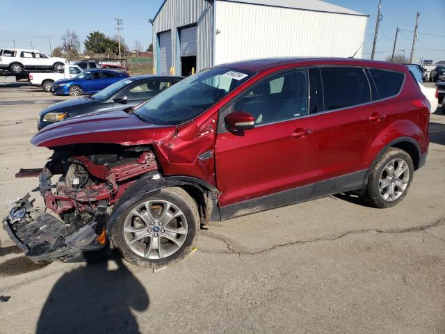 1FMCU9H9XDUA86808 - 2013 FORD ESCAPE SEL RED photo 1