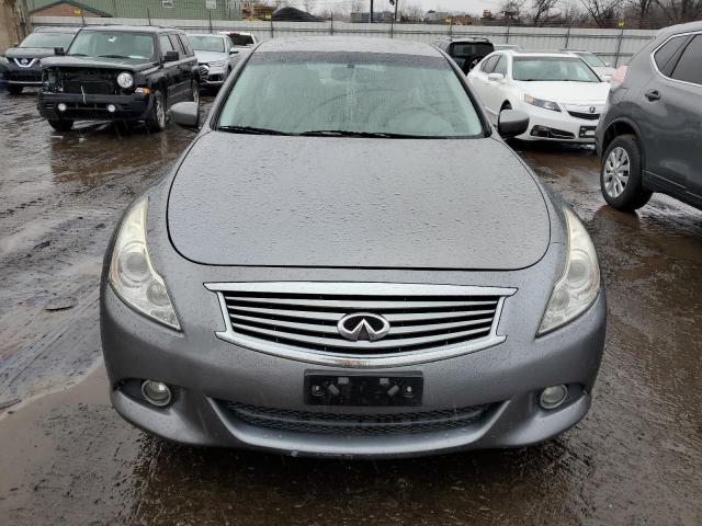 JN1CV6ARXAM458947 - 2010 INFINITI G37 GRAY photo 5