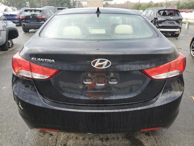 5NPDH4AE2DH198245 - 2013 HYUNDAI ELANTRA GLS BLACK photo 6