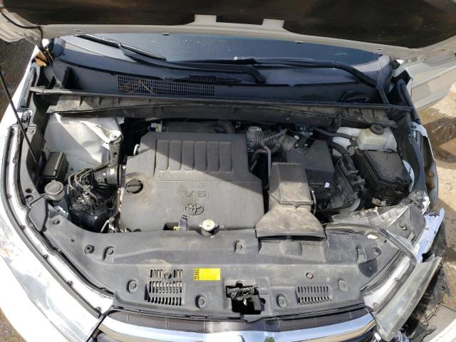 5TDKKRFH6FS088935 - 2015 TOYOTA HIGHLANDER XLE WHITE photo 12