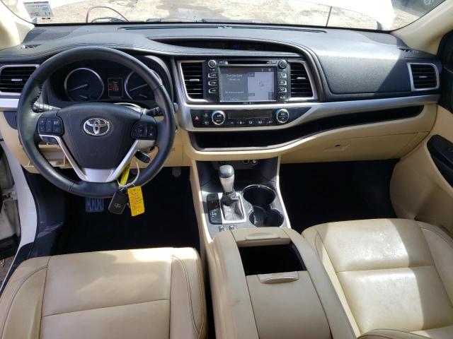 5TDKKRFH6FS088935 - 2015 TOYOTA HIGHLANDER XLE WHITE photo 8
