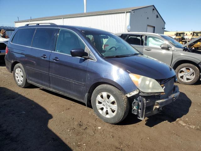 5FNRL38468B505934 - 2008 HONDA ODYSSEY EX BLUE photo 4