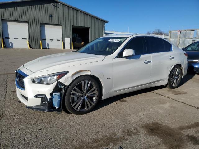 JN1EV7APXLM200976 - 2020 INFINITI Q50 PURE WHITE photo 1