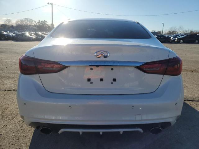 JN1EV7APXLM200976 - 2020 INFINITI Q50 PURE WHITE photo 6