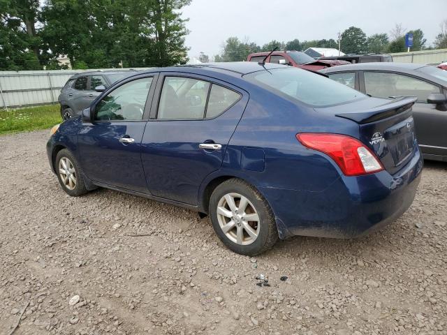 3N1CN7AP9EL848524 - 2014 NISSAN VERSA S BLUE photo 2