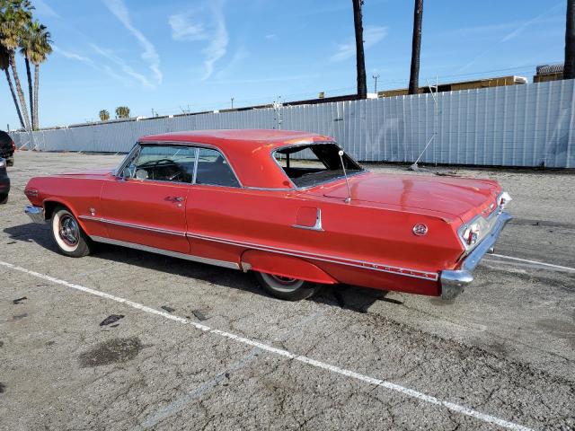 31847J269874 - 1963 CHEVROLET IMPALA  SS RED photo 2