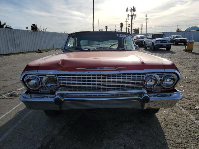 31847J269874 - 1963 CHEVROLET IMPALA  SS RED photo 5